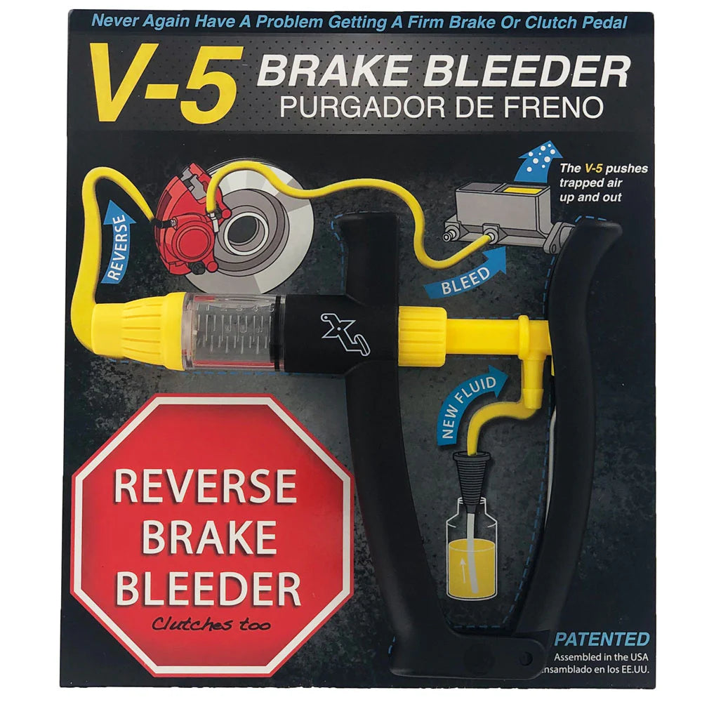 V-5 DIY Reverse One-Man Brake Bleeder