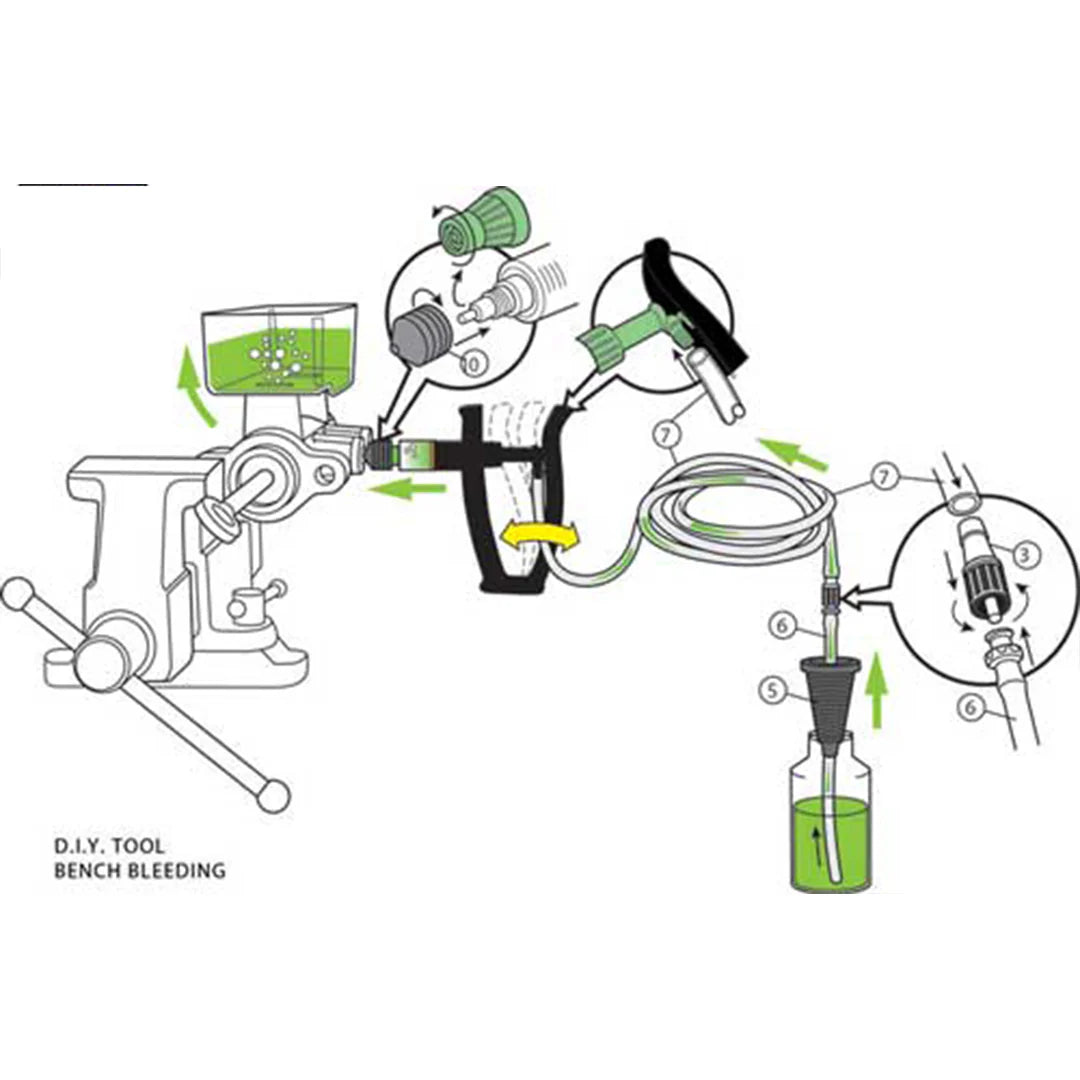 V-5 DIY Reverse One-Man Brake Bleeder