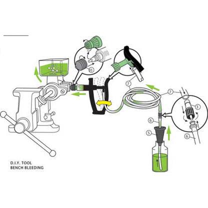 V-5 DIY Reverse One-Man Brake Bleeder